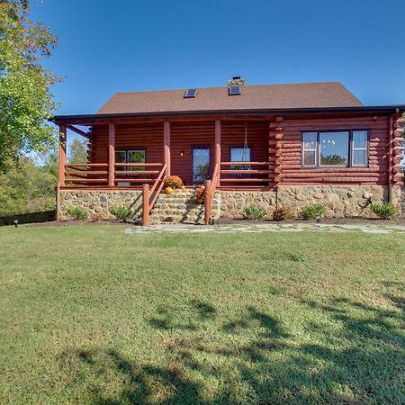 Cozy Log Cabin Getaway With Fire Pit And 3 Acres! Ruckersville Exteriör bild