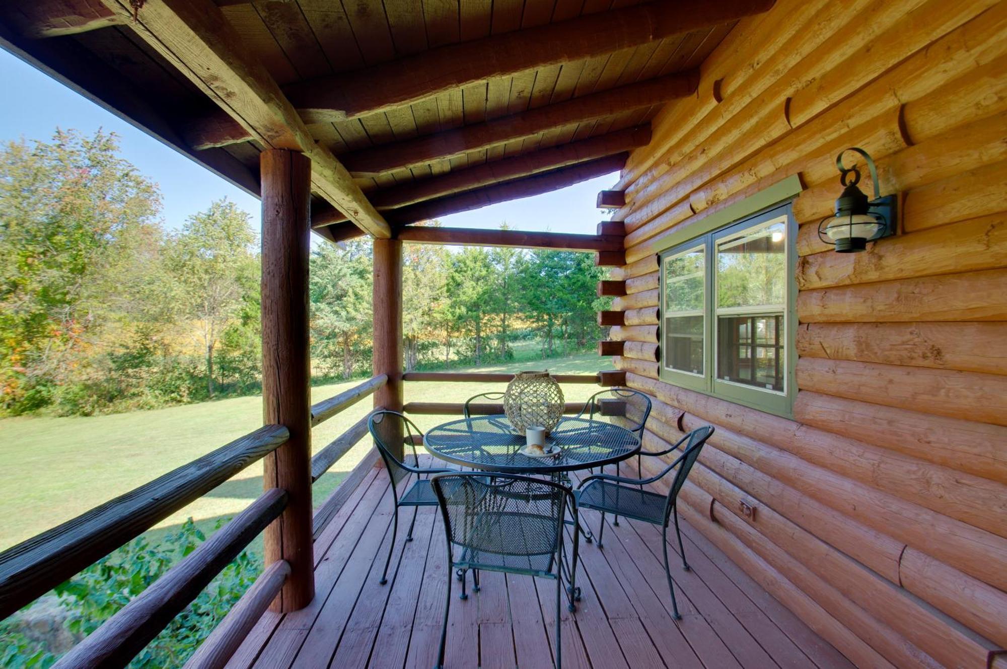 Cozy Log Cabin Getaway With Fire Pit And 3 Acres! Ruckersville Exteriör bild